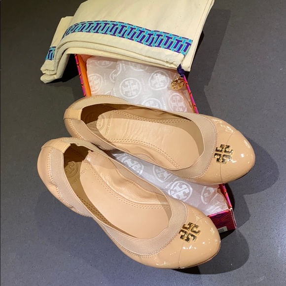 Tory Burch Jolie ballet flats size 6.5 - Picture 2 of 6